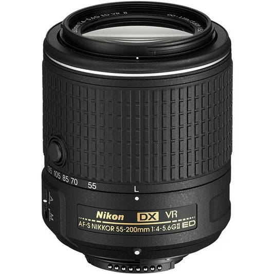 Lente Nikon AF-S 55-200mm AF-S F/4-5.6G II ED (Producto Unico)