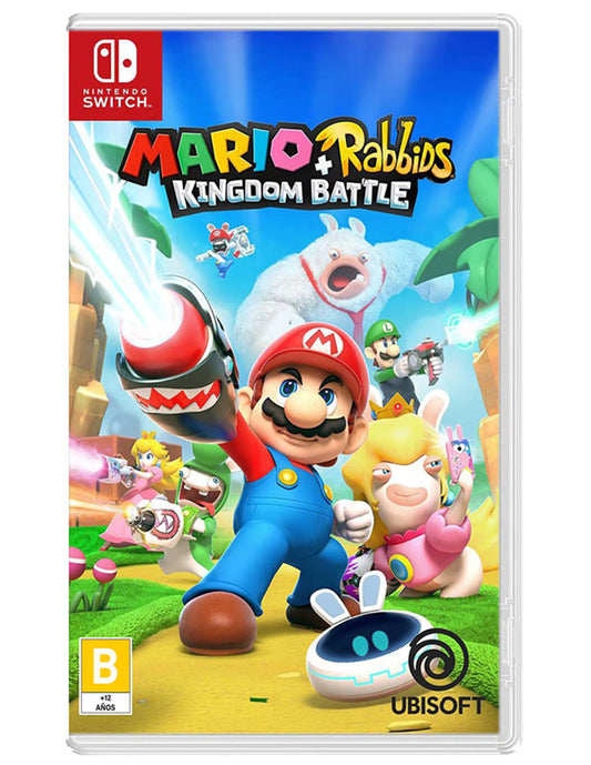 Videojuego Nintendo Switch Mario + Rabbids Kingdom Battle (Producto Único)