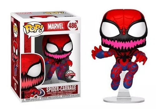 Funko Pop Spider - Carnage N.486 (Producto ùnico)