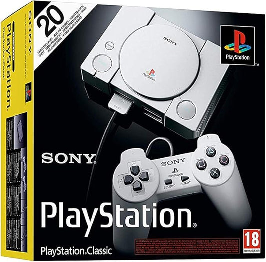 PlayStation Classic Mini - 20 Juegos Incluidos (Producto Unico)