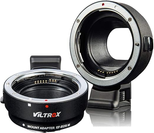 VILTROX EF-EOS M Adaptador de lente Canon m50 (Producto Unico)