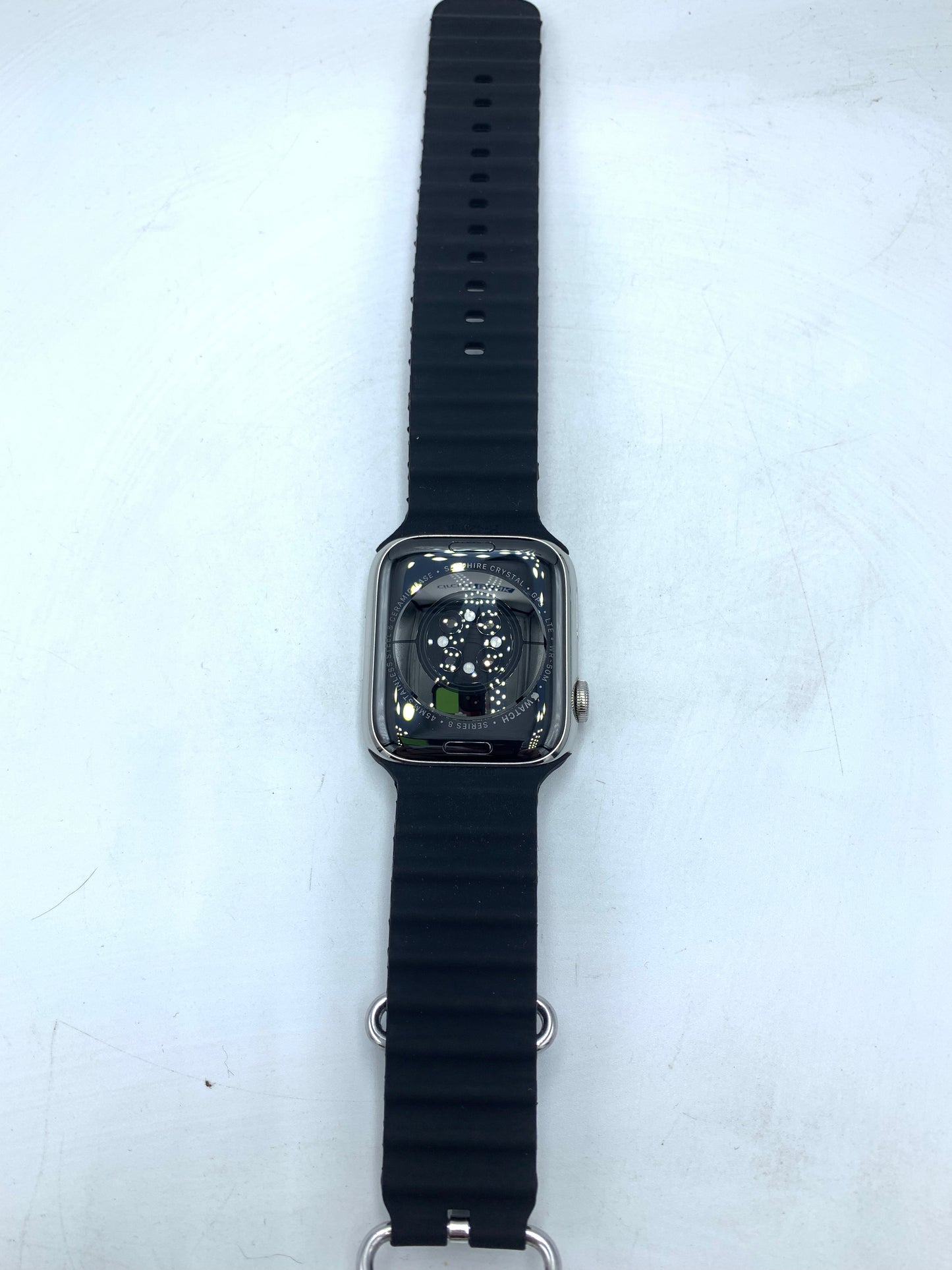 Apple Watch Series 8 45mm Steel Cel + GPS (Producto Único)