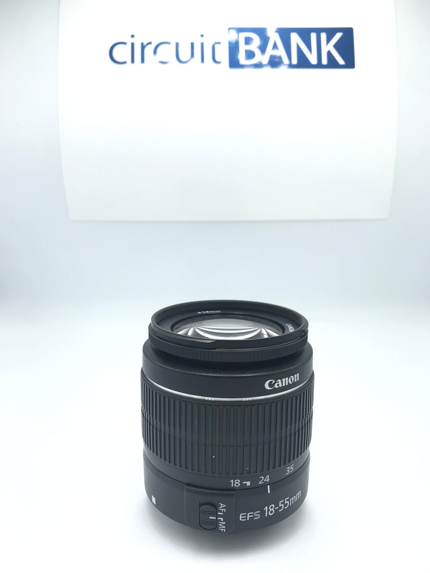 Lente Canon Zoom Lens EF-S 18-55mm 1:3.5-5.6 III (Producto Unico)