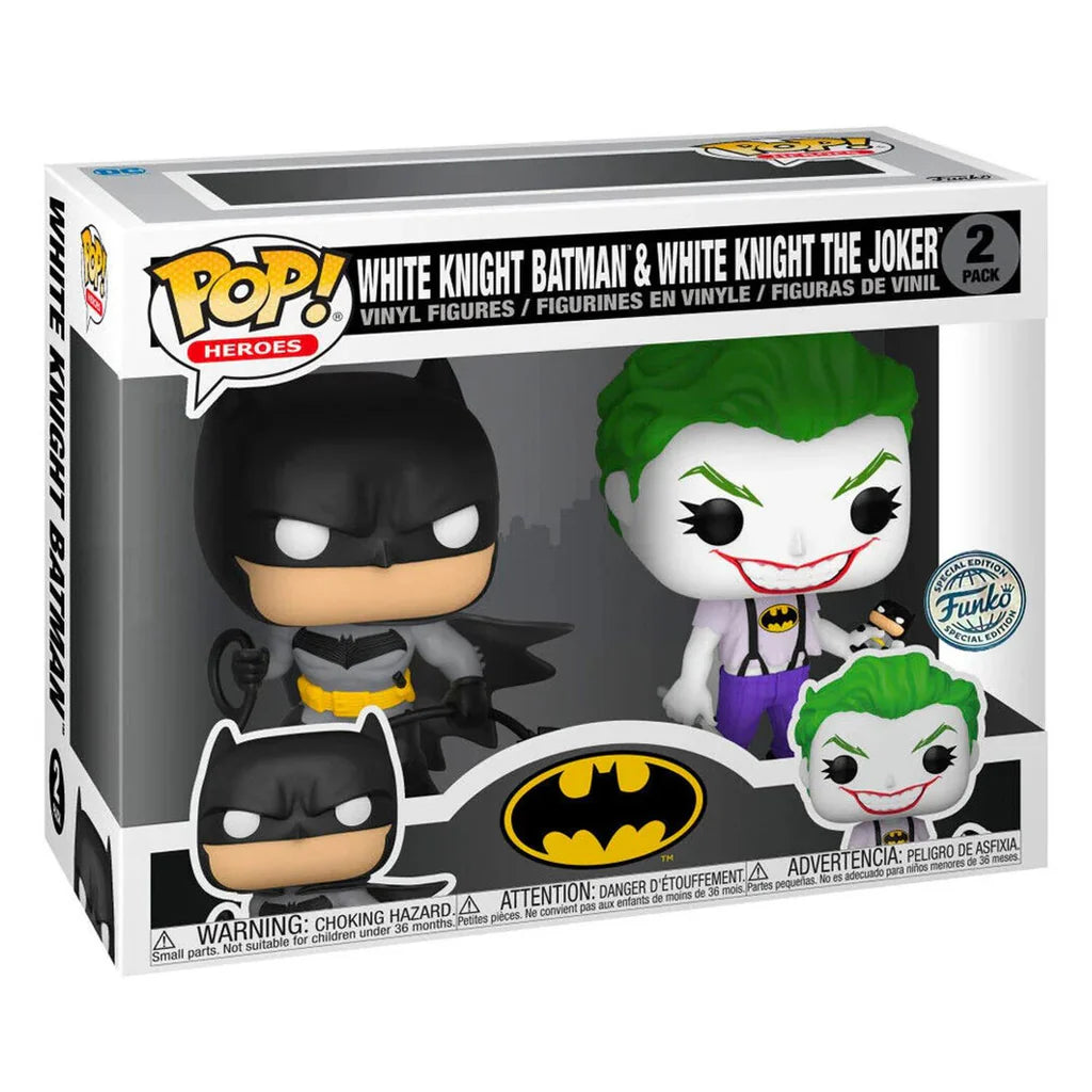 Funko Pop White Knight Batman & White Knight The Joker (2 pack) (Producto Único)