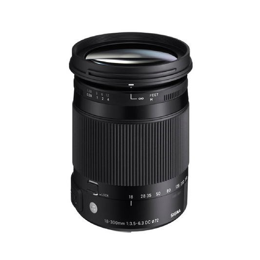 Lente Sigma EF 18-300MM F3.5-6.3 DC para Nikon