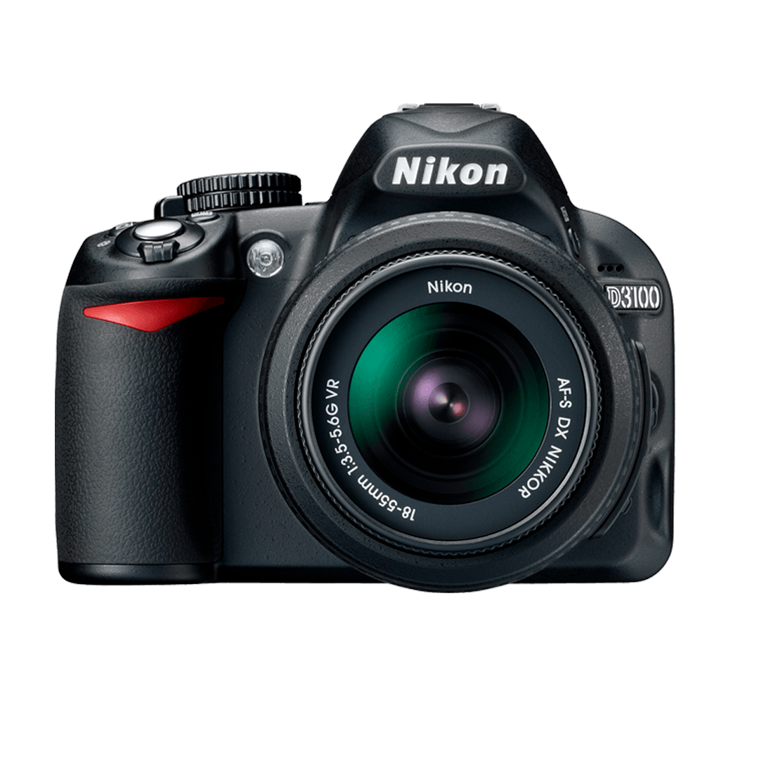 Cámara Nikon D3100 + AF-S DX NIKKOR 18-55mm (Producto Unico)
