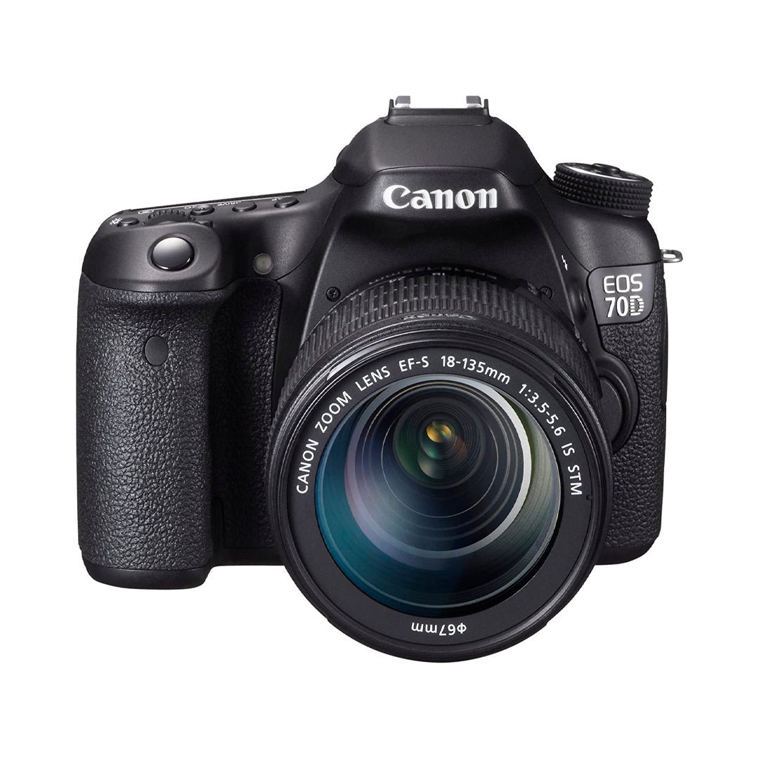 Camara Canon EOS70D c/ Lente 18-135mm (Producto Único)