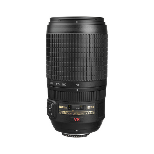 Lente Nikkor AF-S VR Zoom 70-300mm f/4.5-5.6G IF-ED (Producto Único)