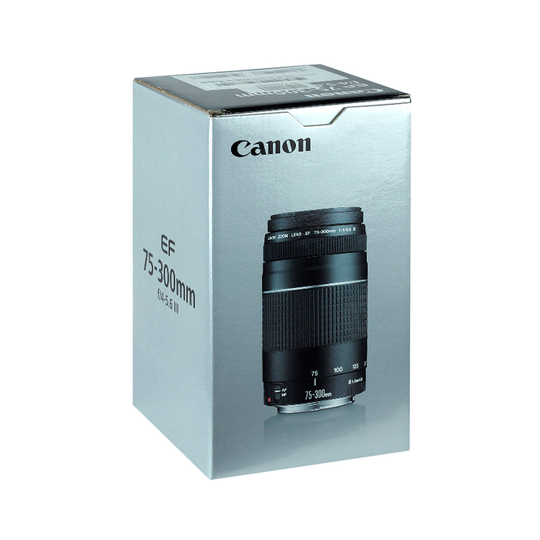 Lente Canon EF 75-300mm f/4-5.6 iii