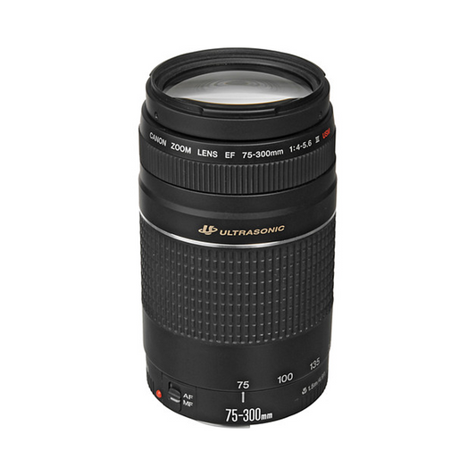 Lente Canon EF 75-300mm f/4-5.6 III USM Ultrasonic (Producto Único)