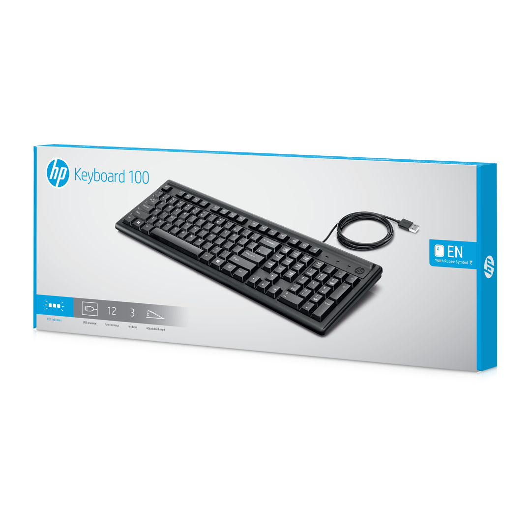 Teclado Alambrico HP 100