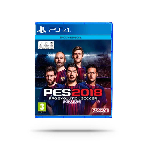 Videojuego PES Pro Evolution Soccer 2018 PS4 (Producto Único)