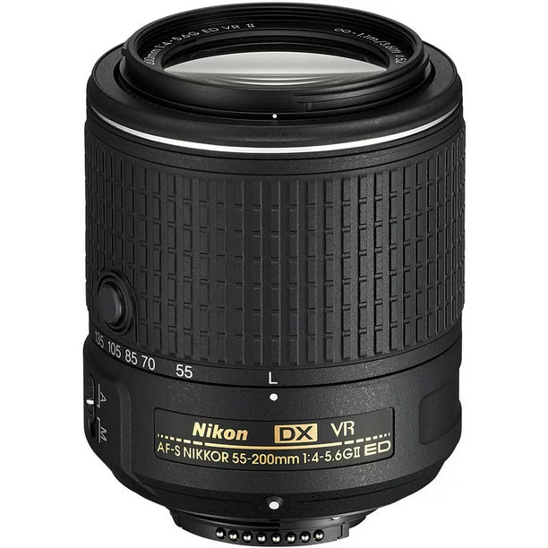 Lente Nikon AF-S 55-200mm  AF-S F/4-5.6G II ED (Producto Unico)