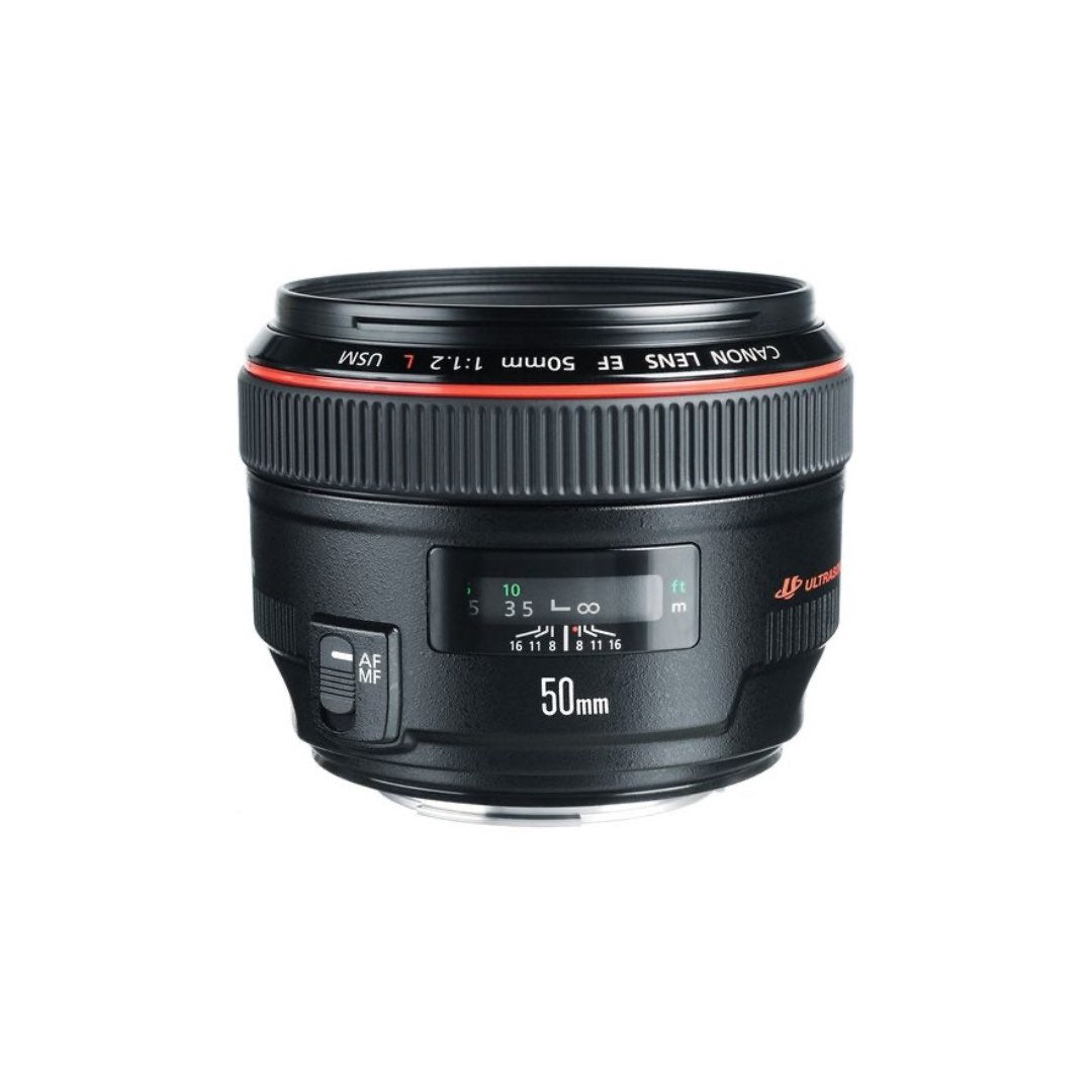Lente Canon EF 50mm f/1.2L USM (Producto Unico)