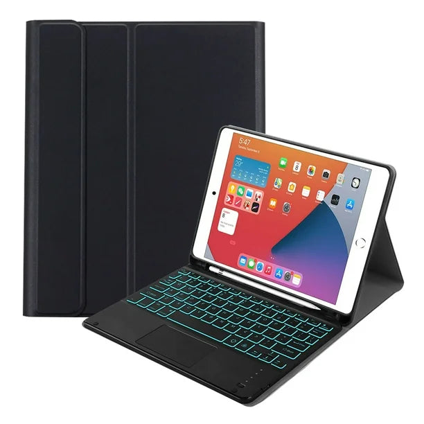 Funda y Teclado con Pencil para iPad 7 (Producto Unico)