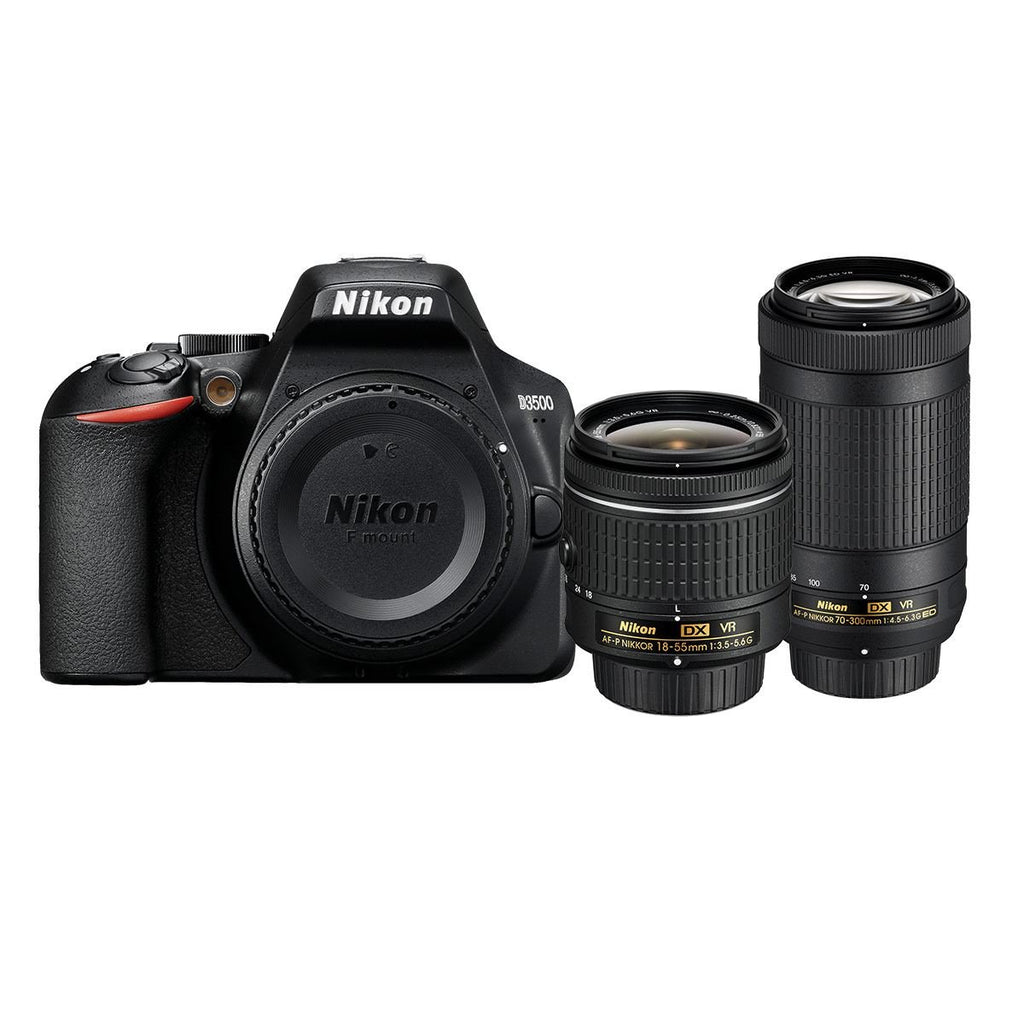 Nikon D3500 18-55 + 70-300 KIT (Producto Unico)