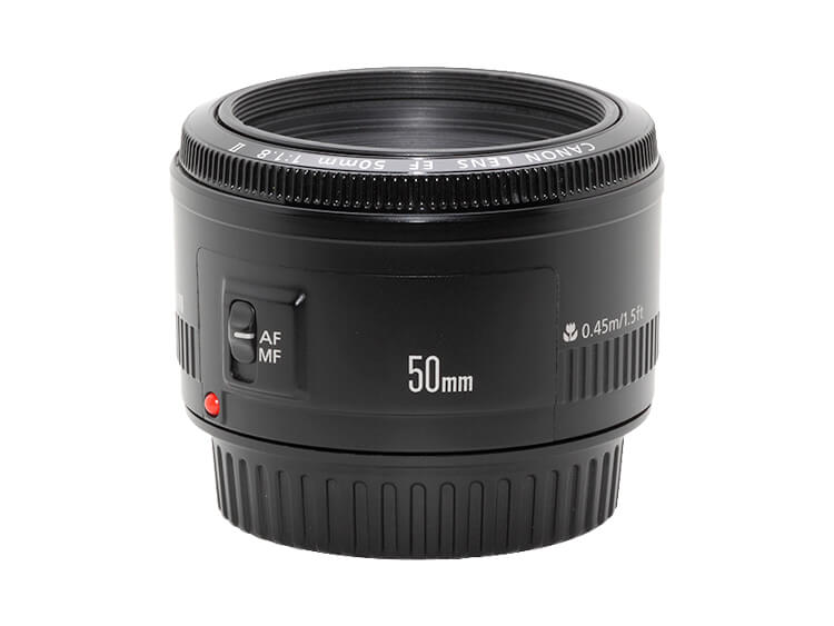 Lente Canon EF 50mm 1:1.8 II (Producto Unico)
