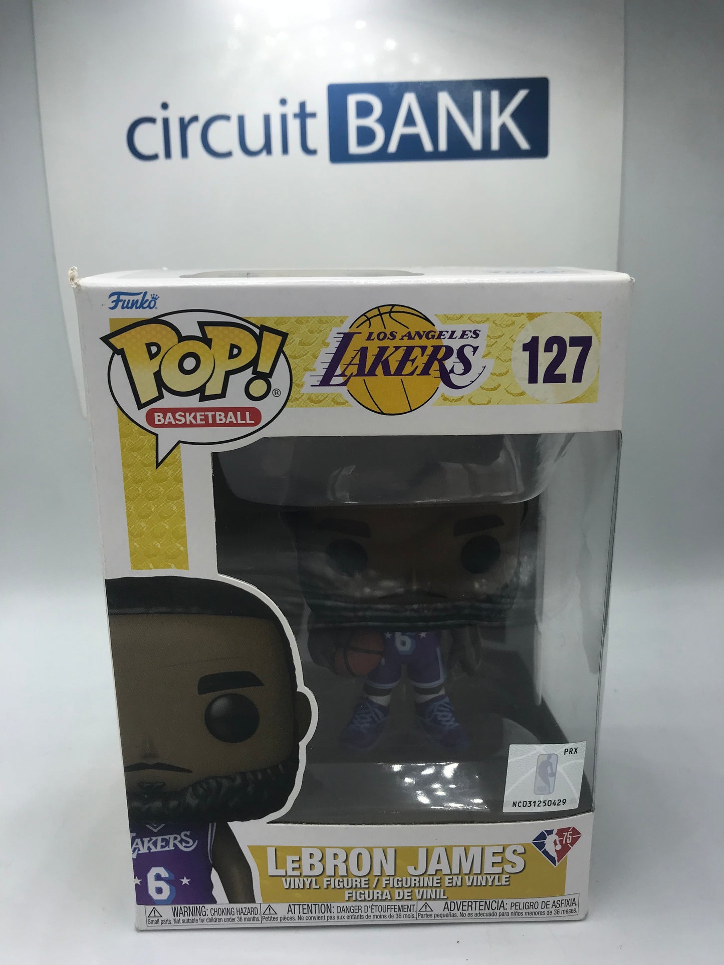 Funko Pop LeBron James No. 127 (Producto Unico)