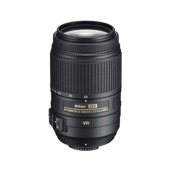 Lente Nikon DX AF-S 55-300mm 1:4.5-5.6G ED (Producto Unico)