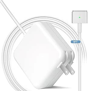 Cargador Genérico Compatible con MacBook Charger Magsafe 1/2 60w (Producto Unico)