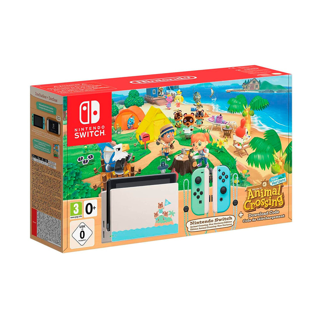 Nintendo Switch 1.1 Animal Crossing Edition (Producto Unico)