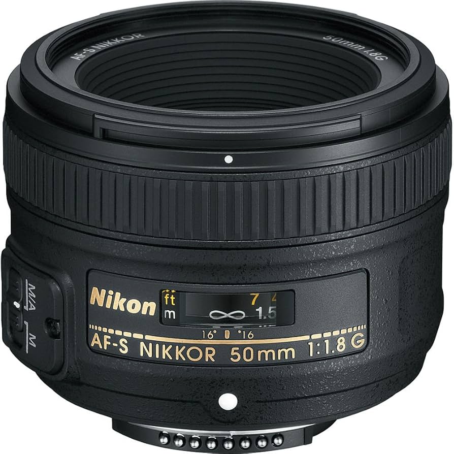 Lente Nikon AF-S 50mm 1:1.8G (Producto Unico)