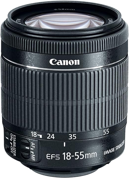Lente Canon EF-S 18-55mm 1:4-5.6 IS STM (Producto Unico)