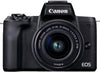 Canon EOS M50 Mark II + Lente EF-M 15-45mm (Producto Unico)