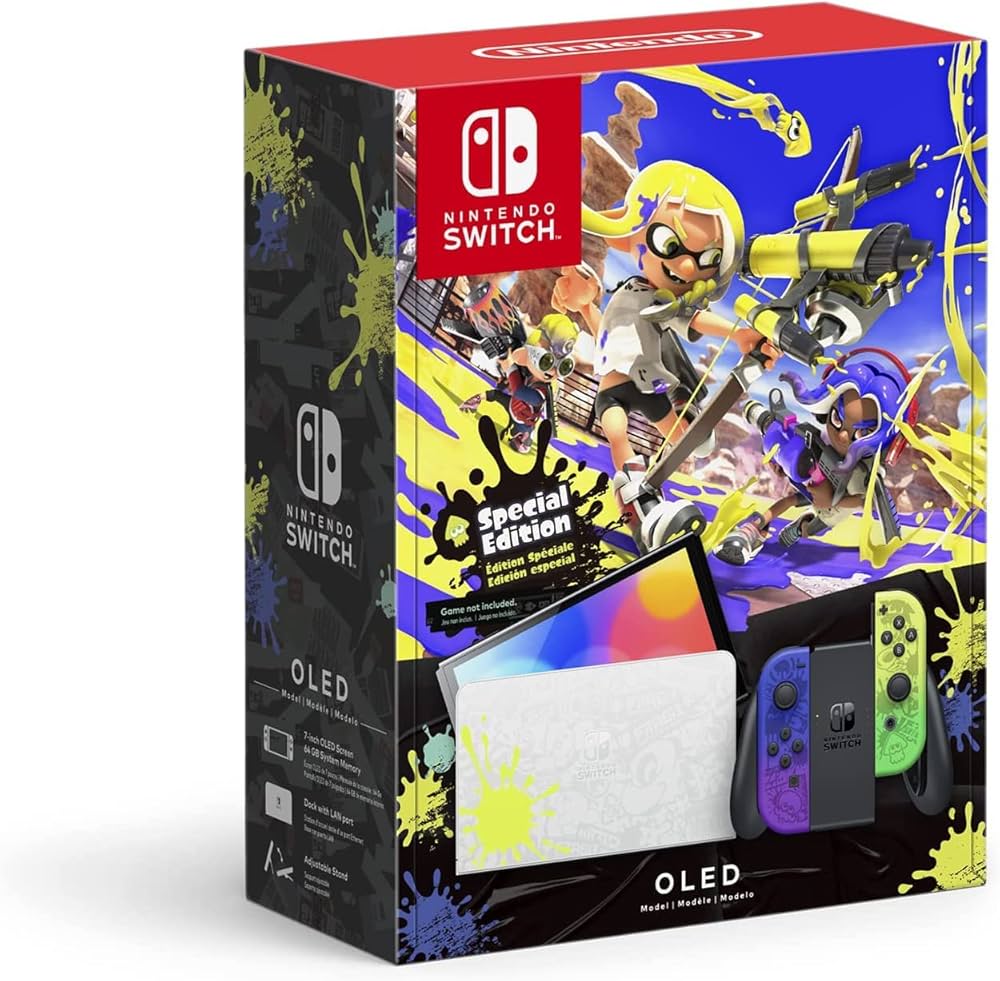 Nintendo Switch OLED Ediciòn Splatoon