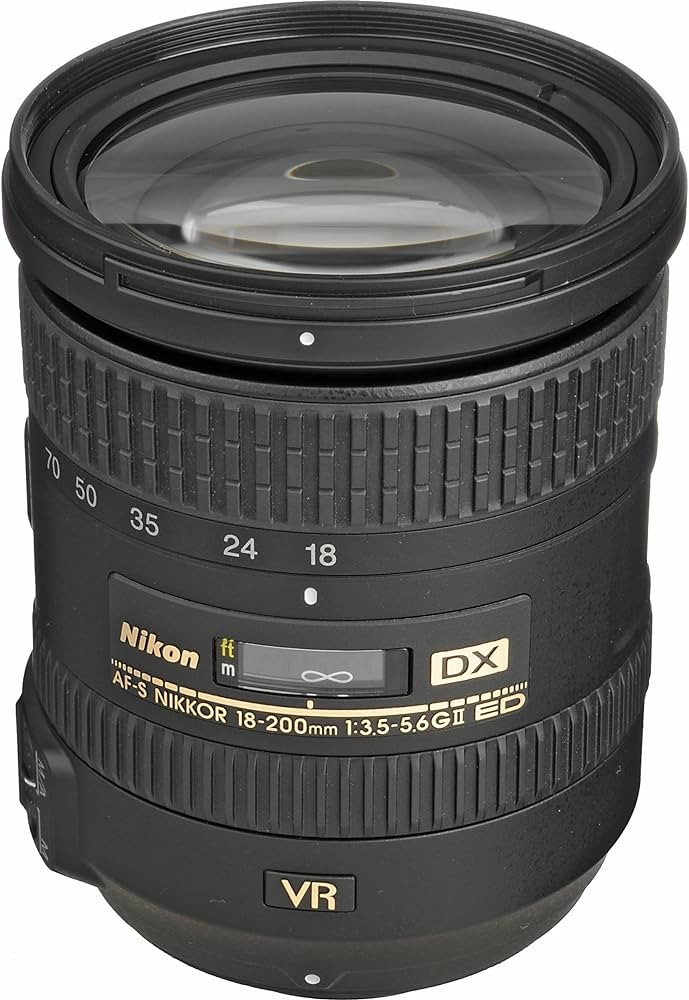 Lente Nikon AF-S 18-200mm 1:3.5-5.6 G II ED (Producto Unico)
