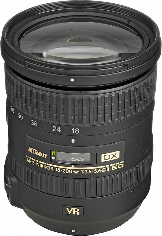 Lente Nikon AF-S 18-200mm 1:3.5-5.6 G II ED (Producto Unico)