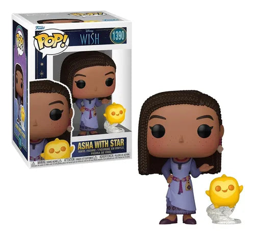 Funko Pop Asha With Star Wish N. 1390