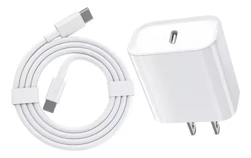 Cargador iPhone 20W + Cable Original (Semi Nuevo)