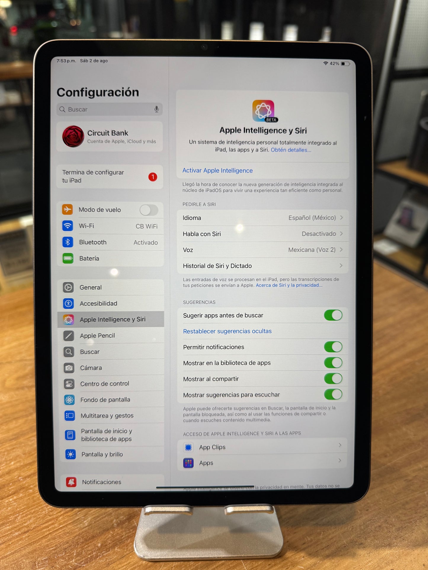 iPad Pro 4th gen 11" 128gb (Producto ùnico)