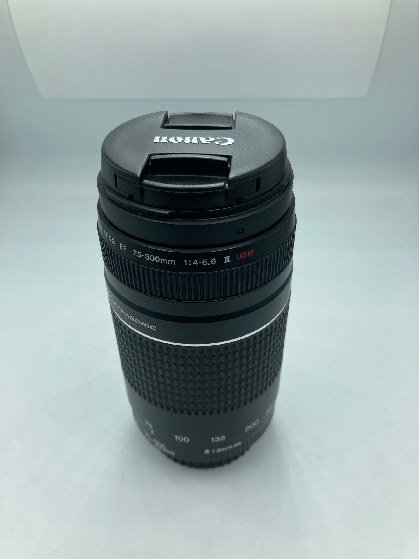 Lente Canon Zoom EF 75-300mm 1:4-5.6 III (Producto Único)