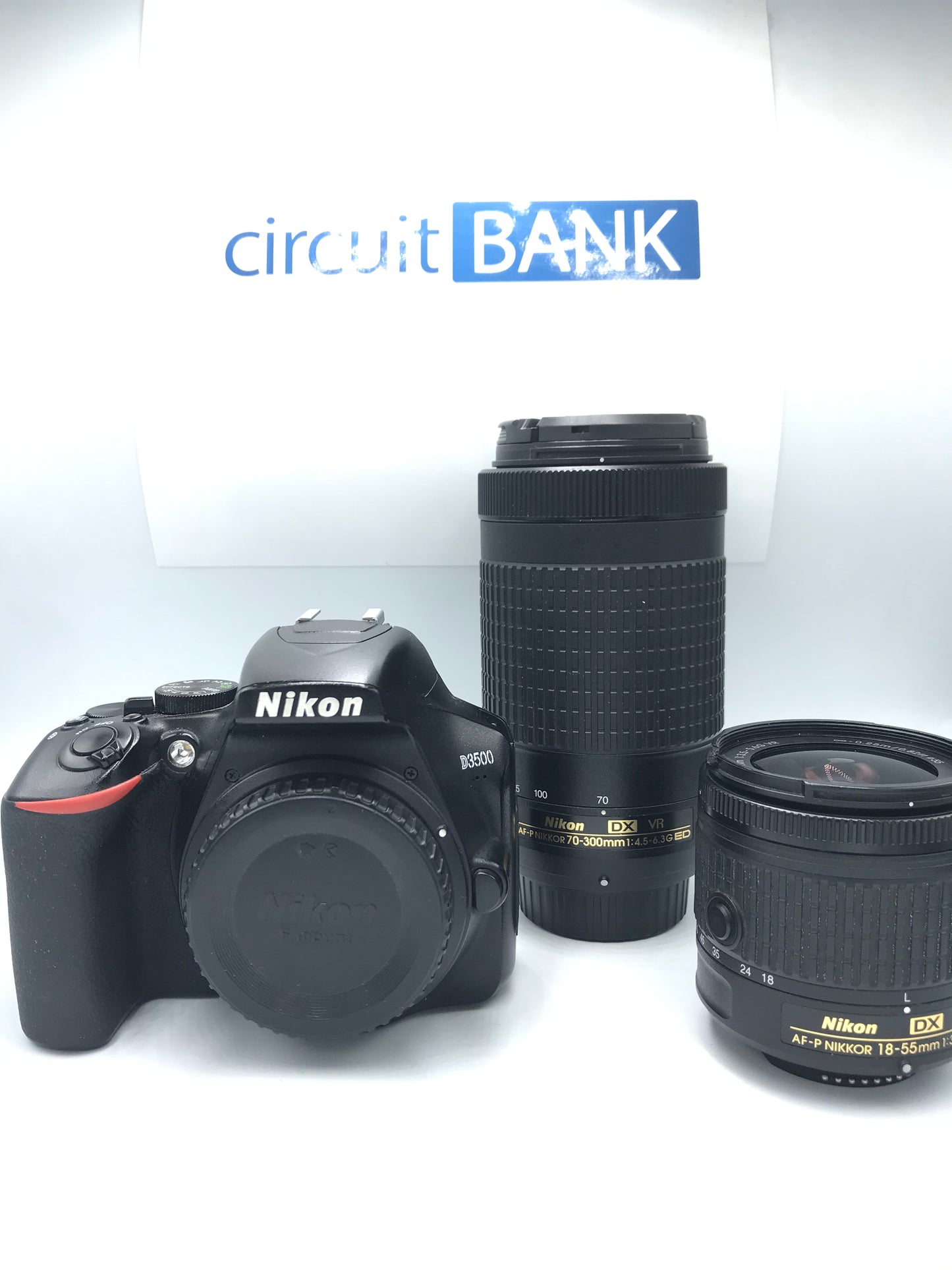 Nikon D3500 18-55 + 70-300 KIT (Producto Unico)