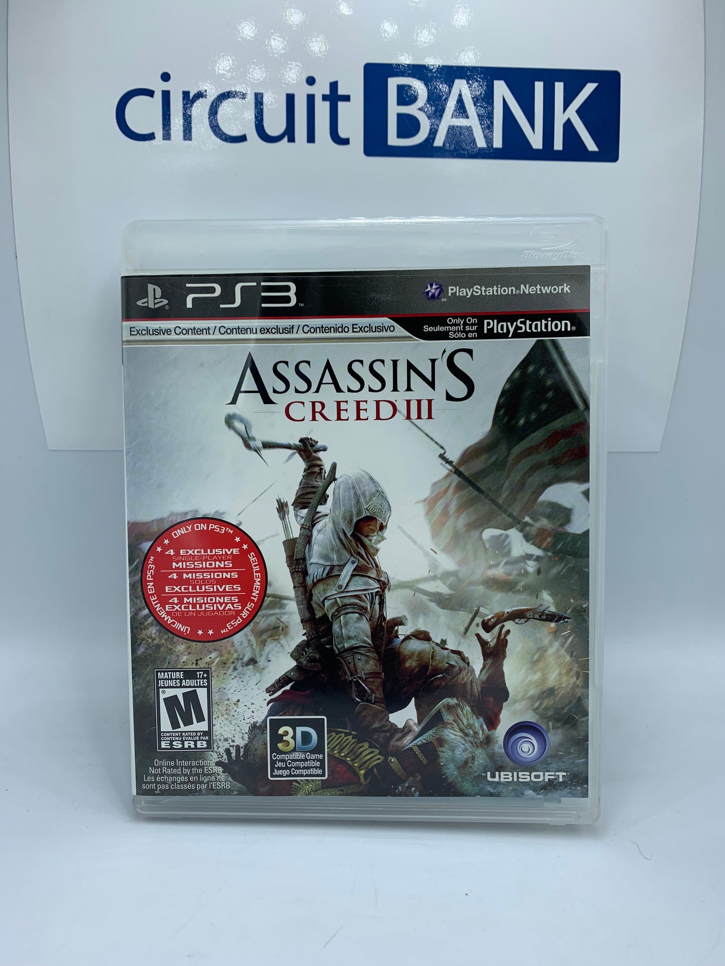 Juego Para PS3 ASSASSIN'S CREED III (Producto Unico)