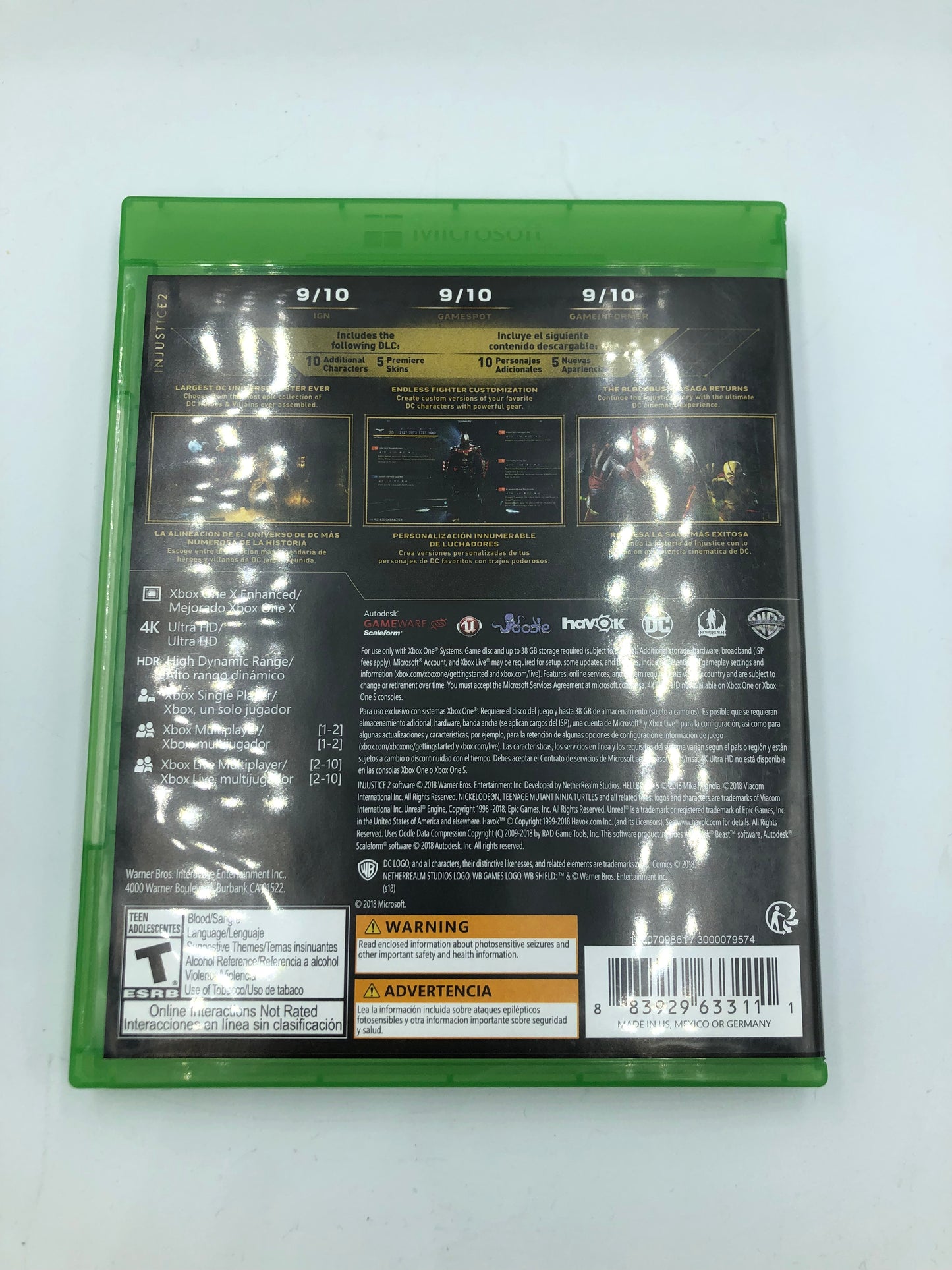 INJUSTICE 2 (Producto Unico)
