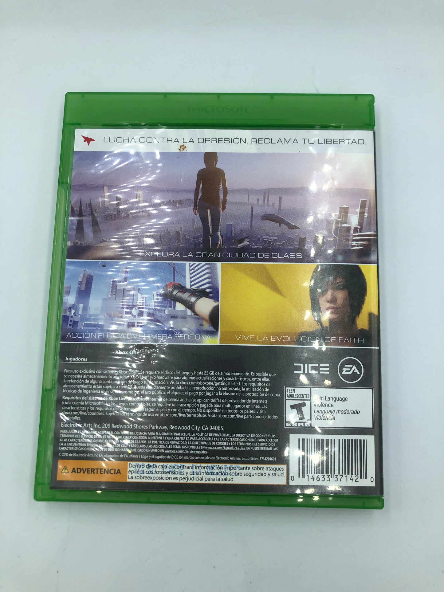 Mirror´s EDGE CATALYST (Producto Unico)