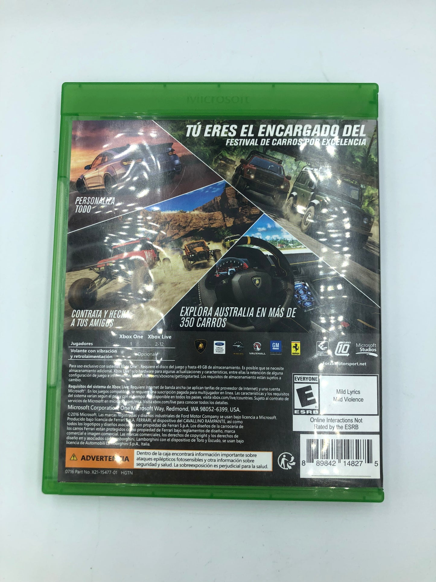 FORZA HORIZON 3 (Producto Unico)