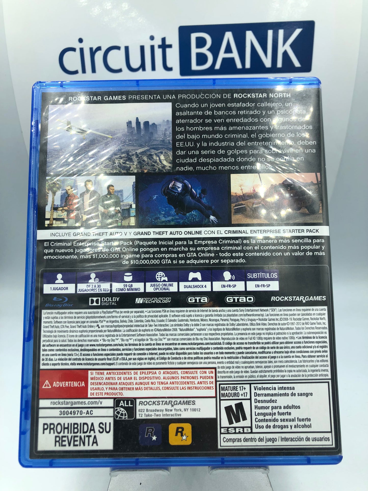 GTA V Premium Edition (Producto Único)