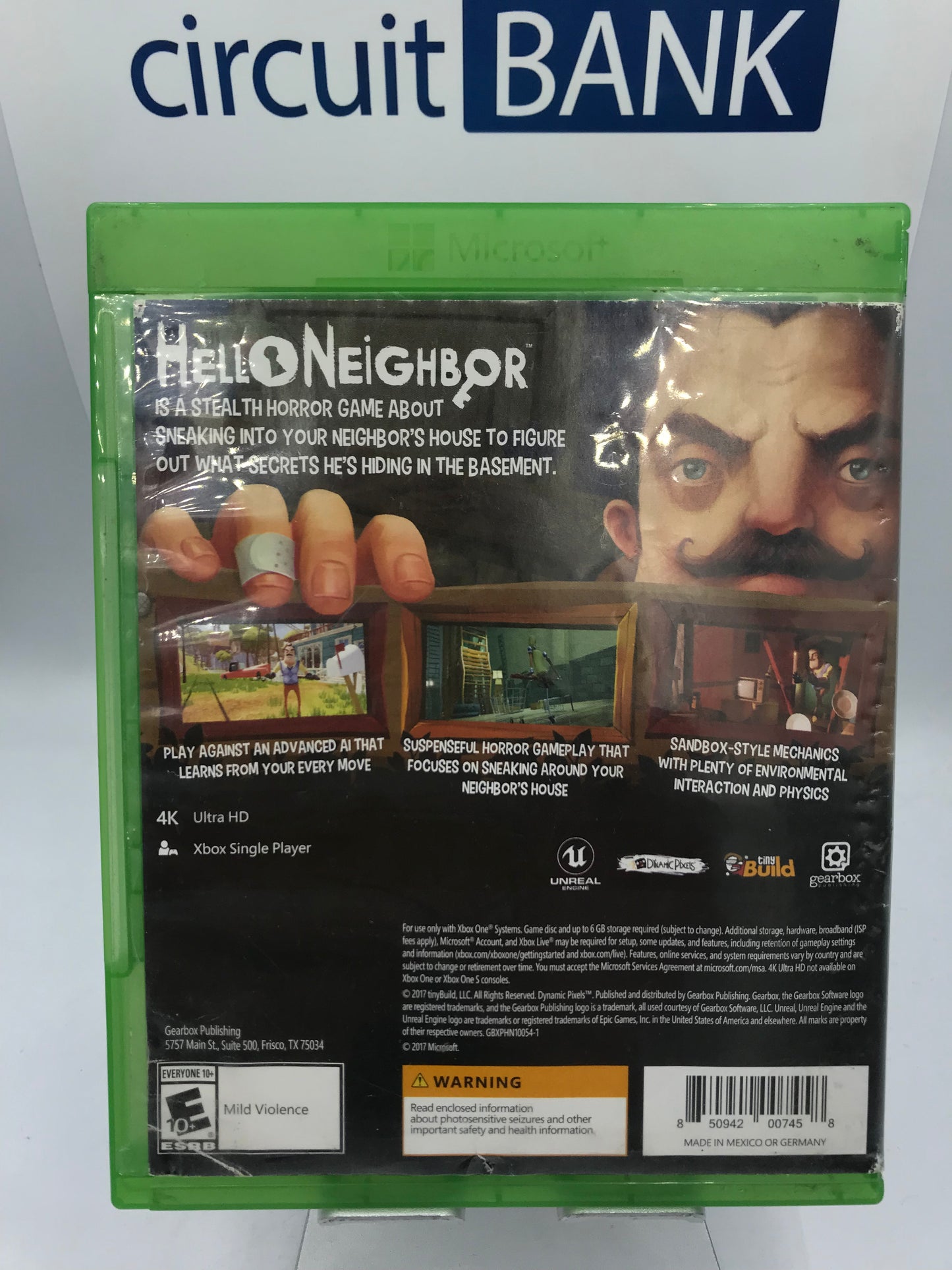 Videojuego - Hello Neighbor (Producto unico)