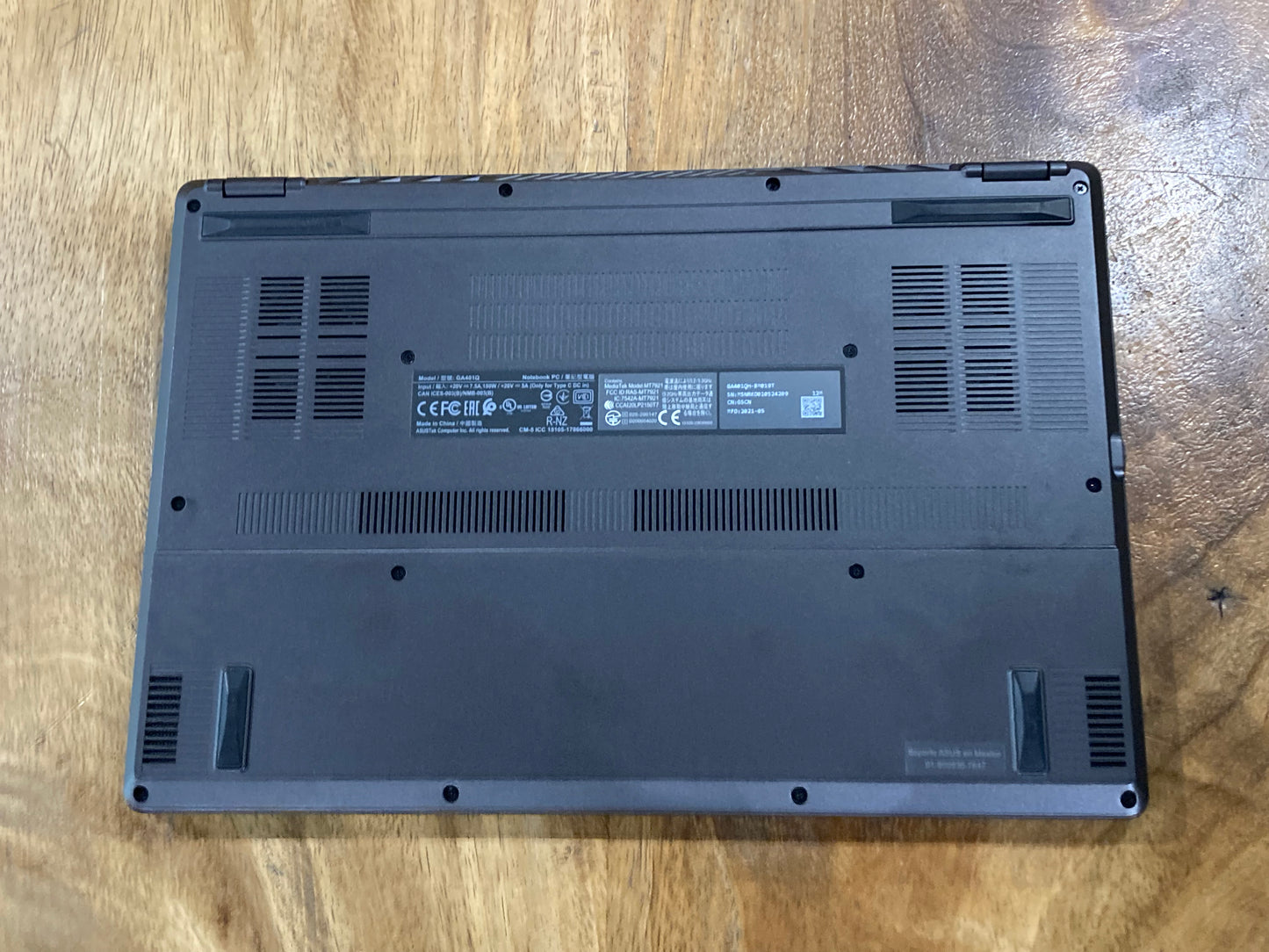 ROG Zephyrus 512 GB SSD (Producto Unico)
