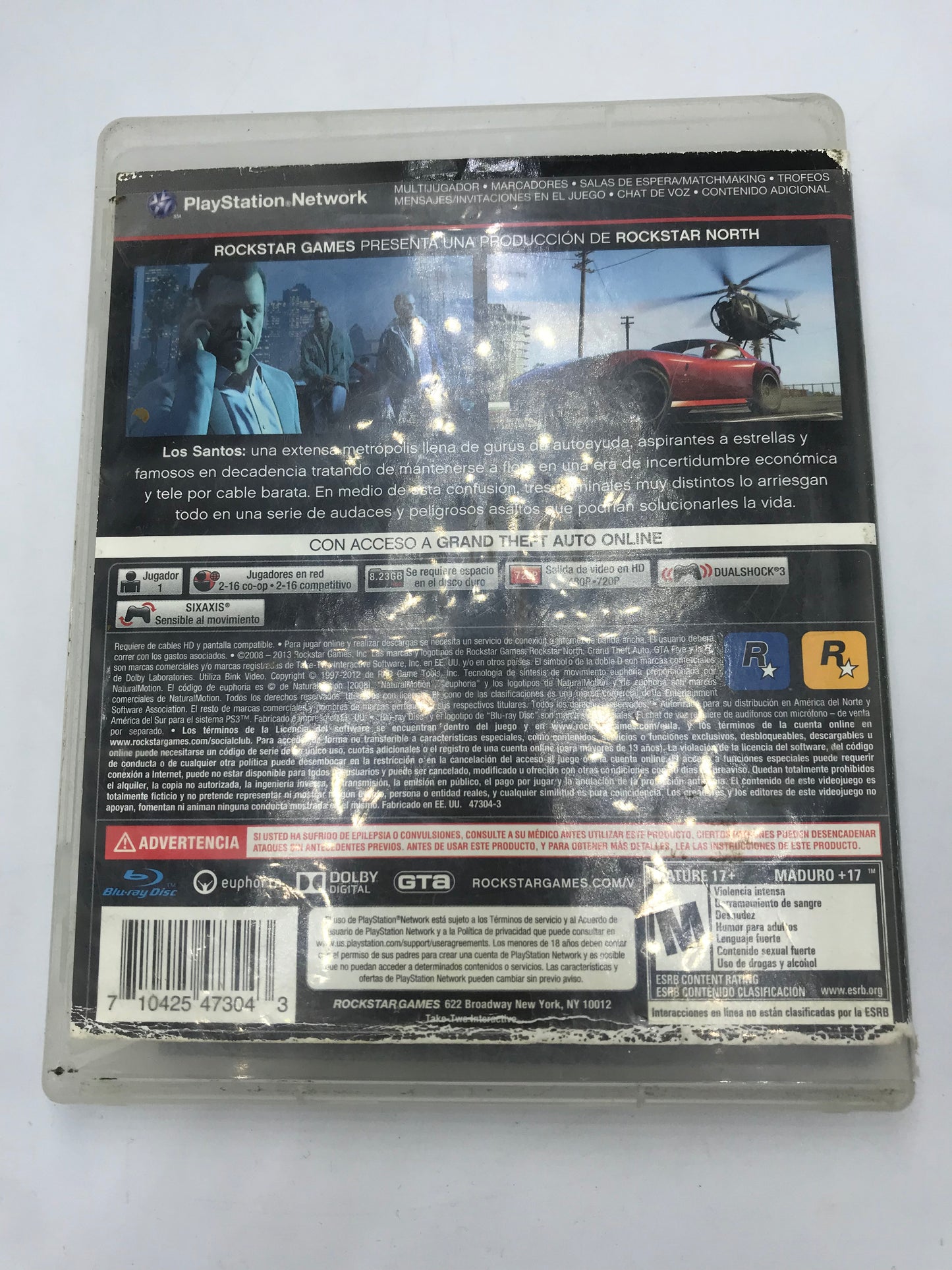 Grand Theft Auto V (Producto Único)