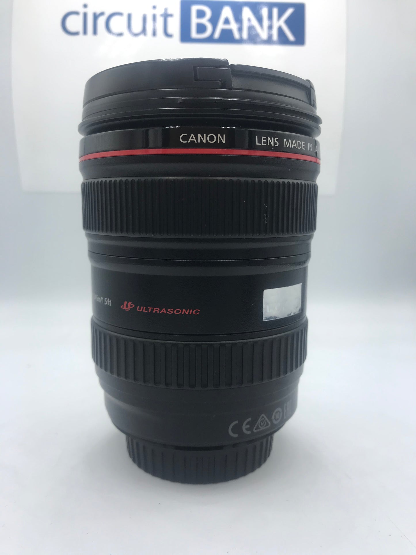 Lente Canon Zoom EF 24-105mm 1:4 L IS USM (Producto Único)