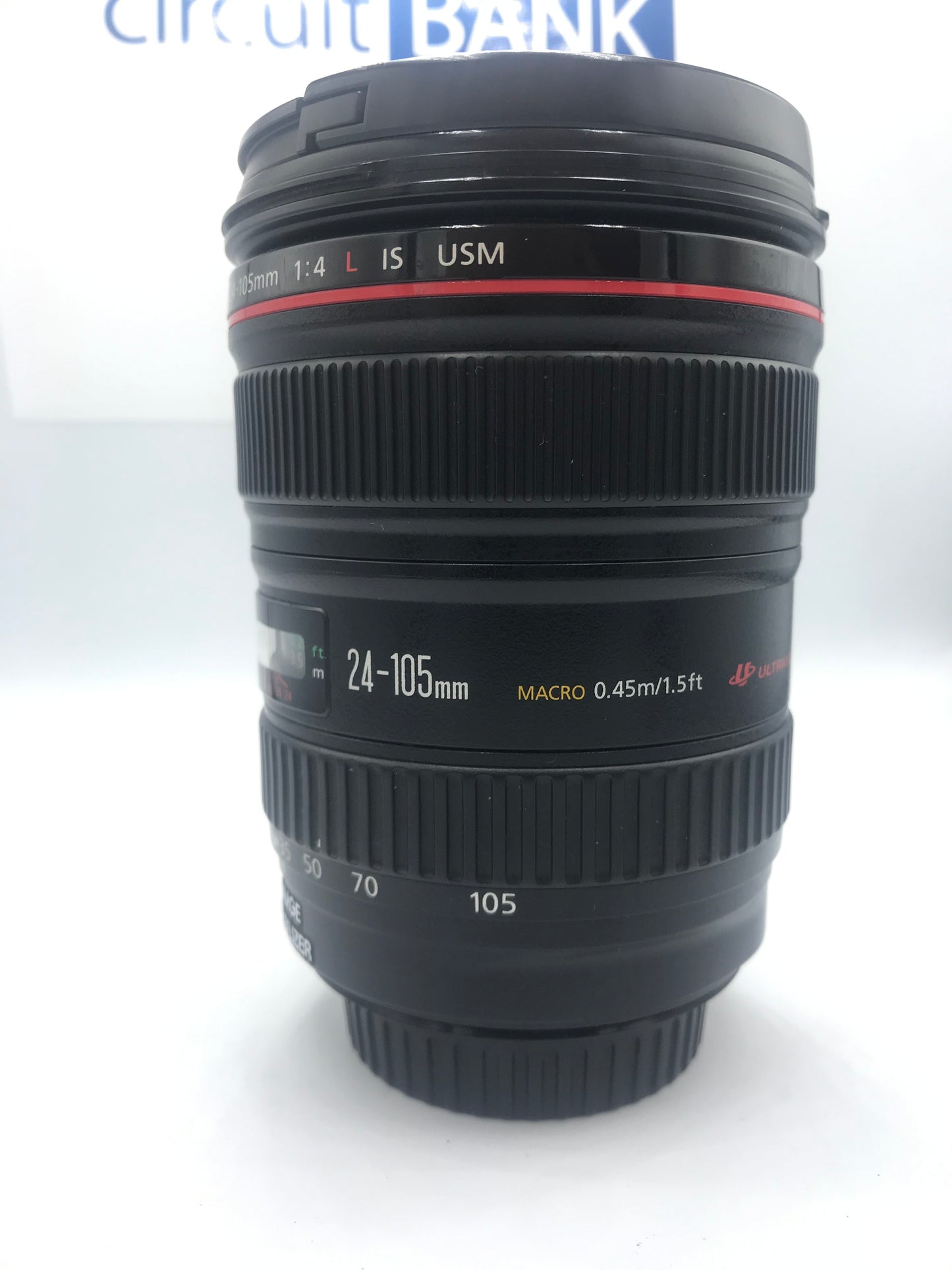 Lente Canon Zoom EF 24-105mm 1:4 L IS USM (Producto Único)
