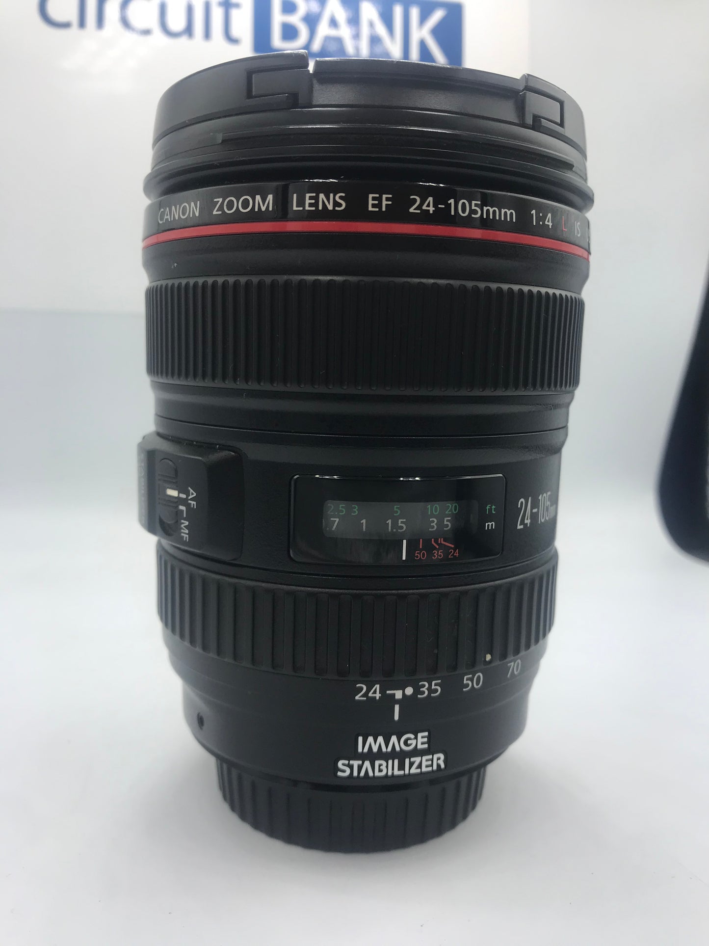 Lente Canon Zoom EF 24-105mm 1:4 L IS USM (Producto Único)