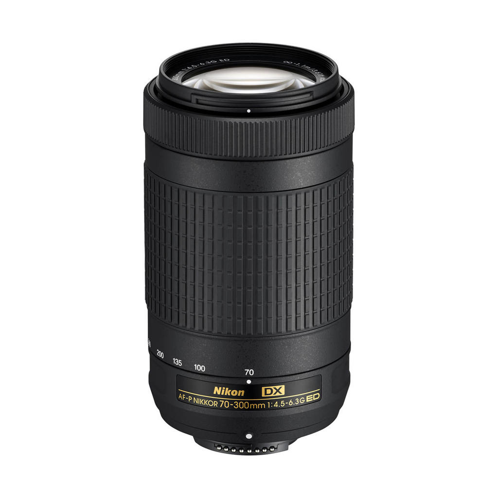 Lente Nikon VR DX AF-P 70-300mm (Producto Único)