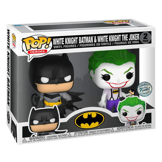 Funko Pop White Knight Batman & White Knight The Joker (2 pack) (Producto Único)