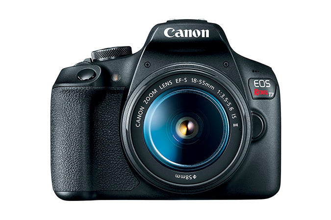 Canon EOS Rebel T7 + 18-55mm 1:3.5-5.6 IS II (Producto Unico)